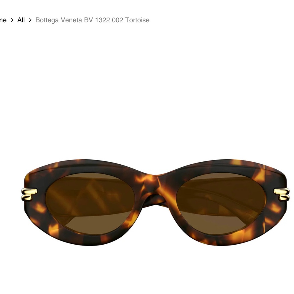 Bottega Veneta Tortoise Sunglasses